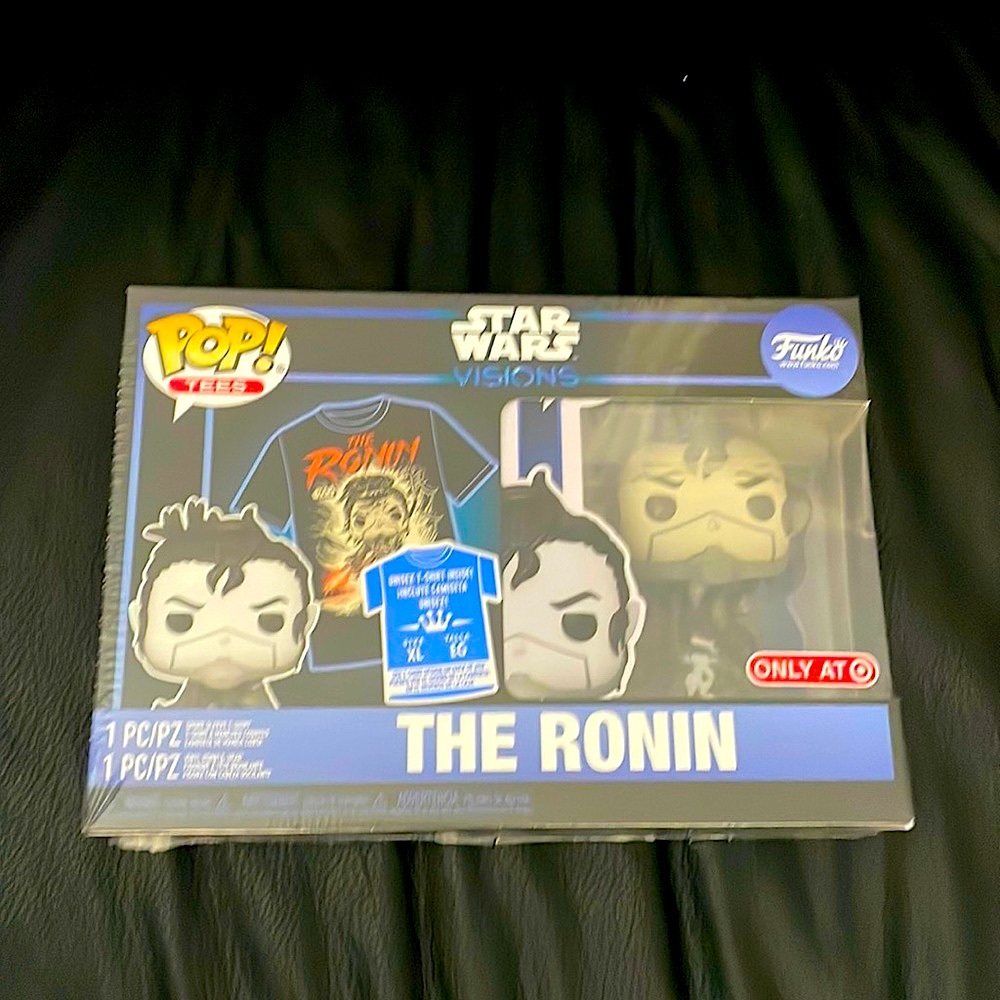 NWT STAR WARS VISIONS FUNKO POP FIGURE + T SHIRT